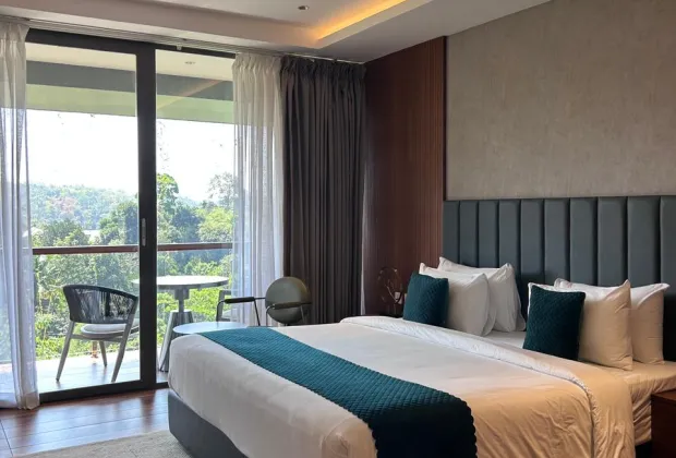 best infinity swimming pool resort in Wayanad